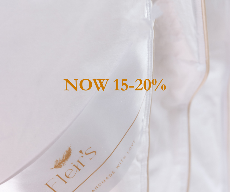 PIOEN - White goose down duvet